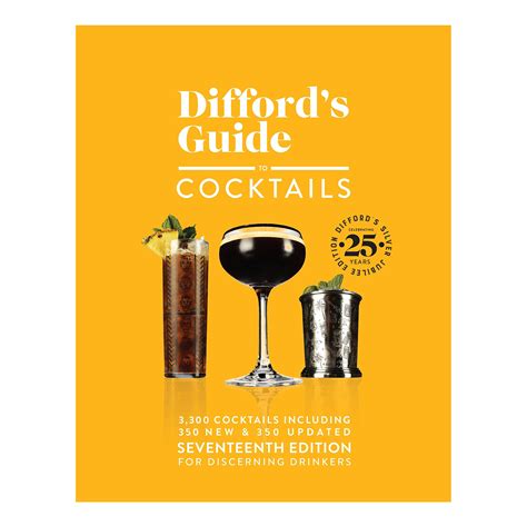 difford's guide book|More.